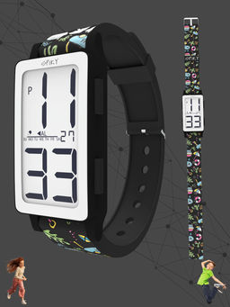 Spiky - Kids Multi-Functional Sports Digital Watch - White (4-5 Years)