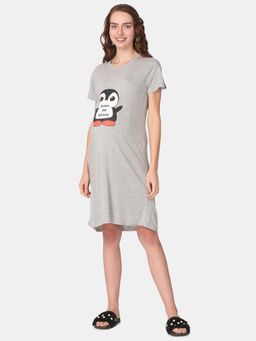 The Mom Store - Baby On Board Maternity T- Shirt Dress