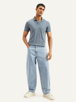 Levi's - Men 578 Blue Loose Fit Mid Rise Jeans