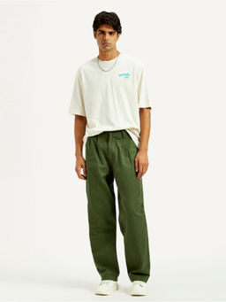 Levi's - Men Green Loose Fit Mid Rise Jeans