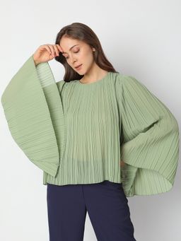 VERO MODA - Women Casual Green Top