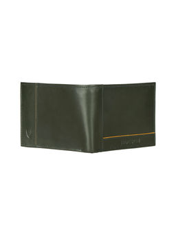 Hidesign - Enzo W4 Green Men's Bi Fold - (11.5 X 9 X 3 Cms)
