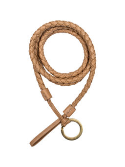 Hidesign - Cream Mens Key Ring Rope