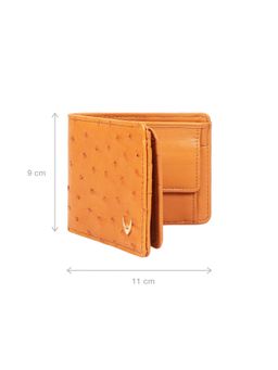 Hidesign - Men Kubera W3 Wallets-Mustard