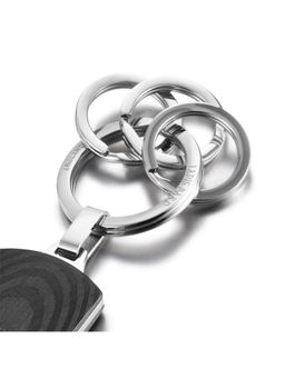 Lapis Bard - Tudor Stainless Steel Keychain - Carbon Fibre