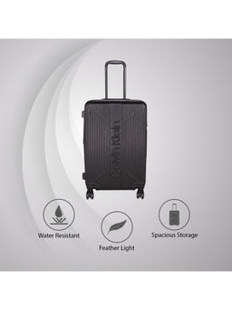 Calvin Klein - THE STANDARD HS Black Color ABS Material Hard 24" Medium Size Trolley