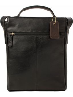Hidesign - Roadster 01 Black Men's Crossbody - (23 X 29 X 5.5 Cms)