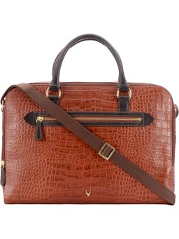 Hidesign - Tan Ee Valentina 02 Croco Melbourne Ranch Laptop Bag
