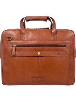 Hidesign - Tan Socrates 01 Ei Goat Messenger Bag