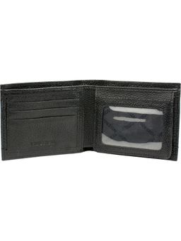 Hidesign - Black Solid Bi-Fold Wallet