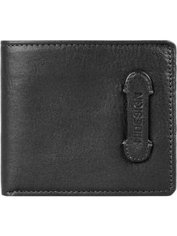 Hidesign - Black Solid Bi-Fold Wallet