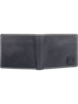 Hidesign - Black Solid Bi-Fold Wallet