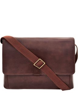 Hidesign - Cross Body-37726I-Aiden 3 Brown Sling and Cross bags