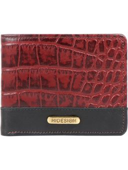 Hidesign - MAROON EE 393-010 RF CROCO Wallets