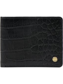 Hidesign - BLACK EE 036-02 RF CRO MEL RAN Wallets