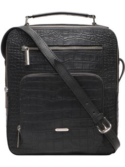 Hidesign - BLACK DRAPER 02 CROCO CROSSBODY