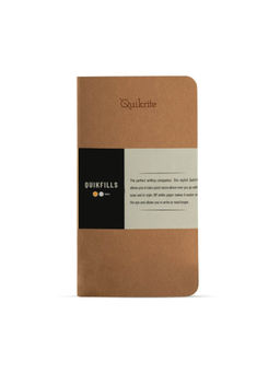 Pennline - Quikfill Plain, Ruled & Dot Grid (Quikrite) - Brown, Beige, Blue (Pack of 6)