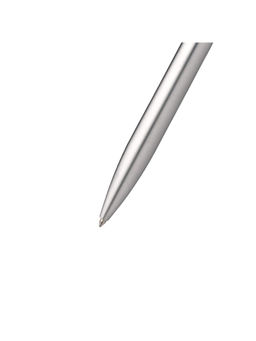 Pennline - Atlas Ballpoint Pen Brushed Chrome with Shiny Chrome Trims