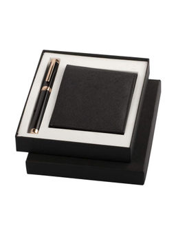 Pennline - Hercules Black Rollerball Pen with Wallet