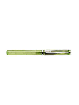 Pennline - Crystal Fountain Pen - Green, Medium Nib