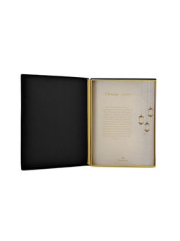 Pennline - Gift Set Divinity Series With A5 Notebook and Carina Ball Pen Gun Metal