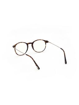 Tom Ford Eyewear - FT5759-B49052 Blue Block Round Eye Frames for Men (49)