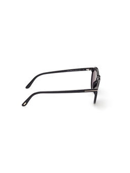 Tom Ford Eyewear - Tom Ford FT09045201A Aurele Round Sunglasses for Men Grey (52)