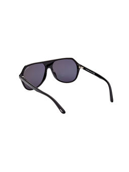 Tom Ford Eyewear - Tom Ford FT0934N5901A Hayes Aviator Polarised and UV Protected Sunglasses for Men Grey (59)