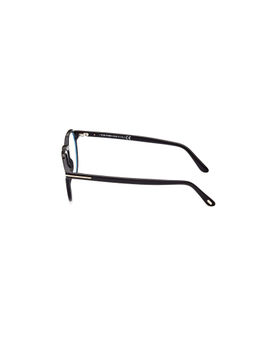 Tom Ford Eyewear - Acetate Black Transparent Eyeglass Frame - FT5833-B 49 001