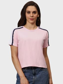 PINACOLADA - Women Casual Solid Orange Top