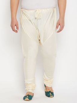 Vastramay - Men's Cream Viscose Pyjama