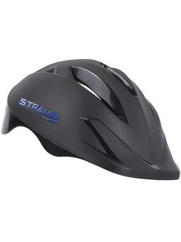 Strauss - Black Cycling Adjustable Multi Utility Sports Helmet