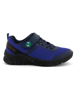 SKECHERS - Boys Microspec Blue Casual Shoes