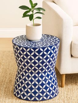 JABRIX - Bone Inlay Side Table - Liza
