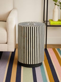 JABRIX - Handmade Bone Inlay Side End Table