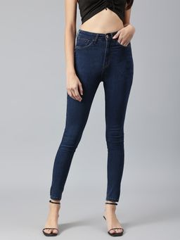 Xpose - Women Blue Slim Fit High-rise Clean Look Stretchable Jeans