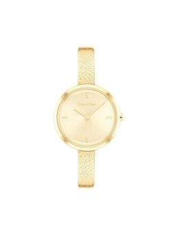 Calvin Klein - Iconic Quartz Gold Round Dial Womens Watch - 25200182
