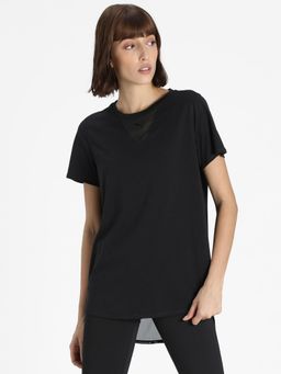 Puma - Mesh Training Women Black T-Shirt