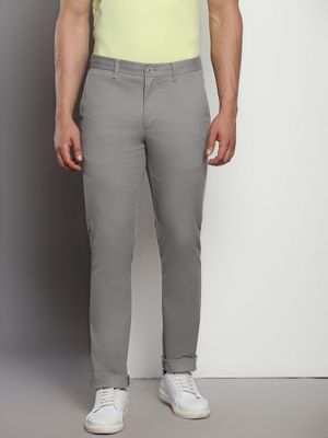 Buy Tommy Hilfiger Mens Grey Colour Trouser (30) Online