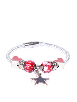 Priyaasi - Black Fashion Charm Bracelet