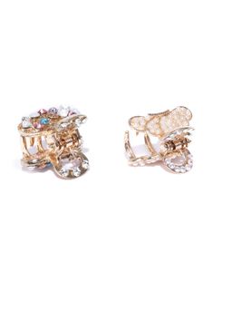 PRITA - Multi-Colour Pearl & Stone Studded Clutches (Set of 2)