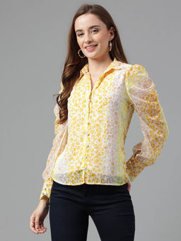 Latin Quarters - Women Regular Fit Printed Casual Shirt