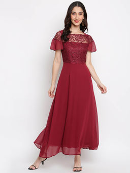 Latin Quarters - Womens Maxi A-Line Dress