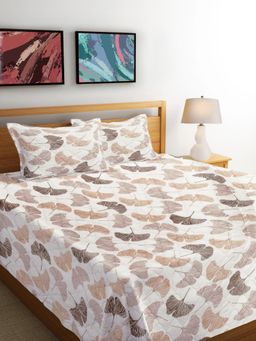 FABINALIV - Multi-Color Blend Reversible Quilted Bedcover with 2 Pillow Covers (King)