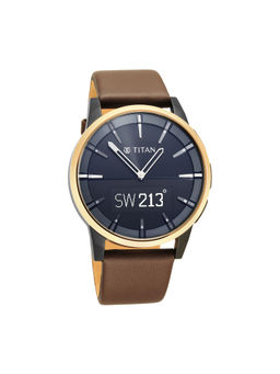 Titan - Connected Plus 90120Kl01-Blue Analog Watch For Men