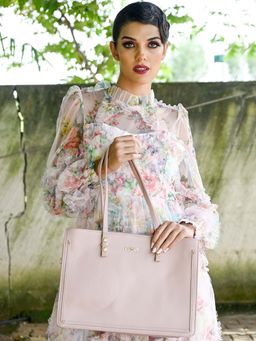 Odette - Elegant Solid Handbag for Women