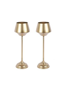 Amaya Decors - Wine Shape Table Top Planter with Stand set of 2