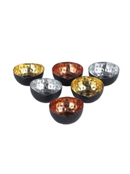 Amaya Decors - Eye Shape Tealight Holders Set of 6