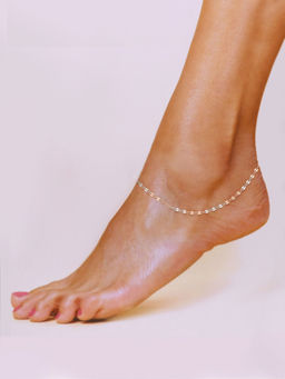 Kai Jewel - Sterling Silver & Rose Gold Anklet