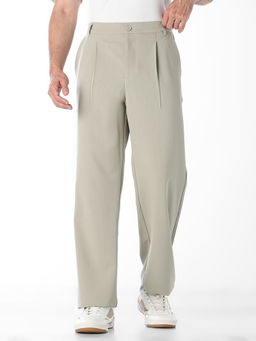 Jack & Jones - Green Relaxed Fit Cotton Pants